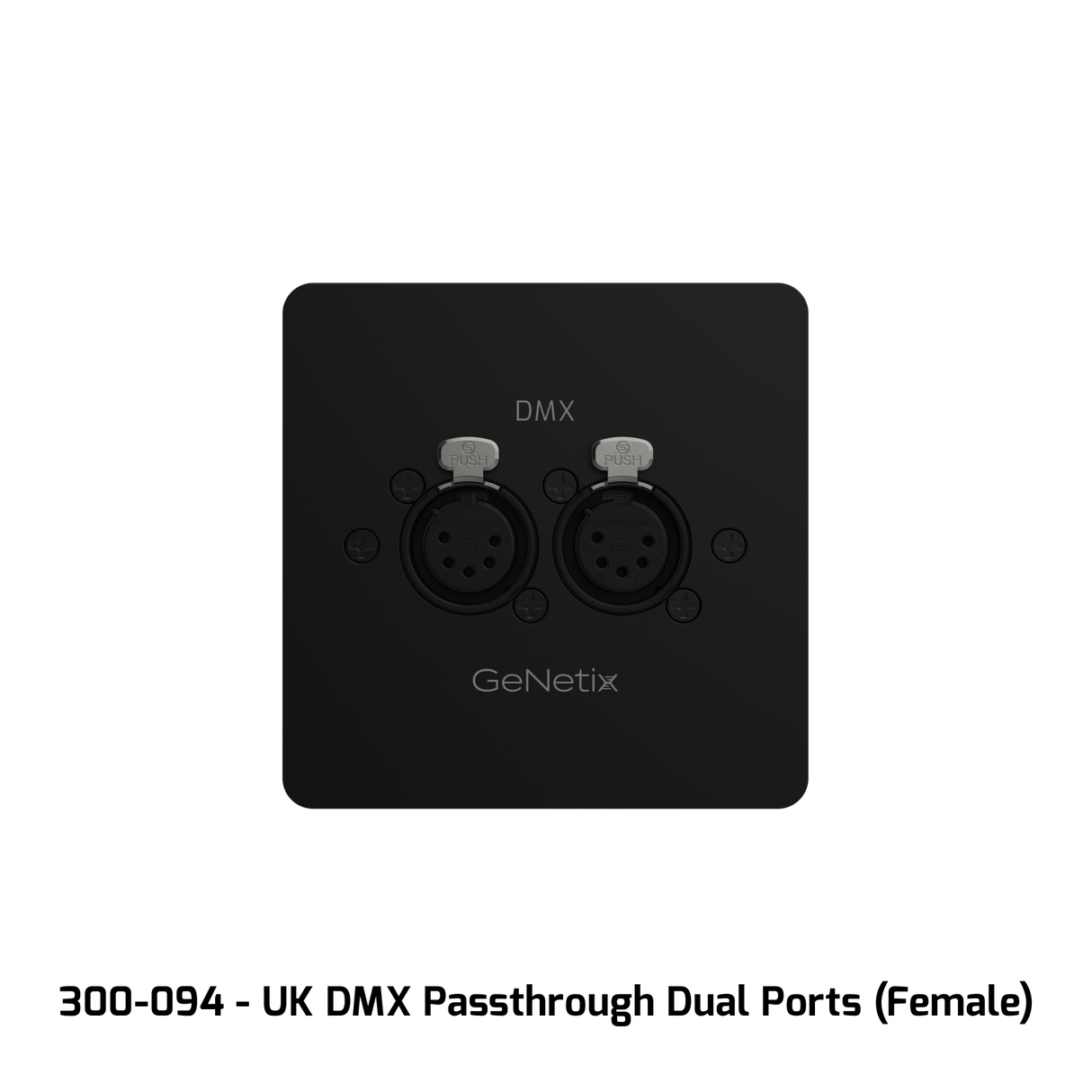 GeNetix Dual 5-Pin Female UK, 300-094