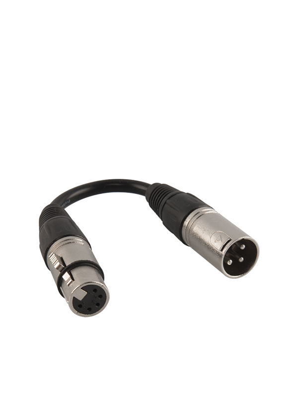 5-Pin F to 3-Pin M