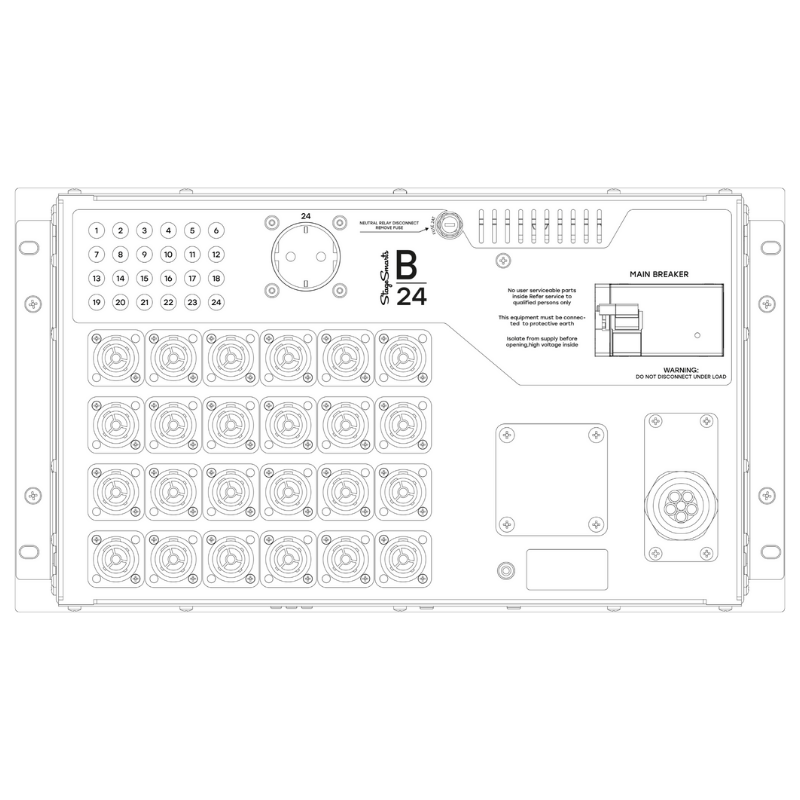 B-24 Power Distribution
