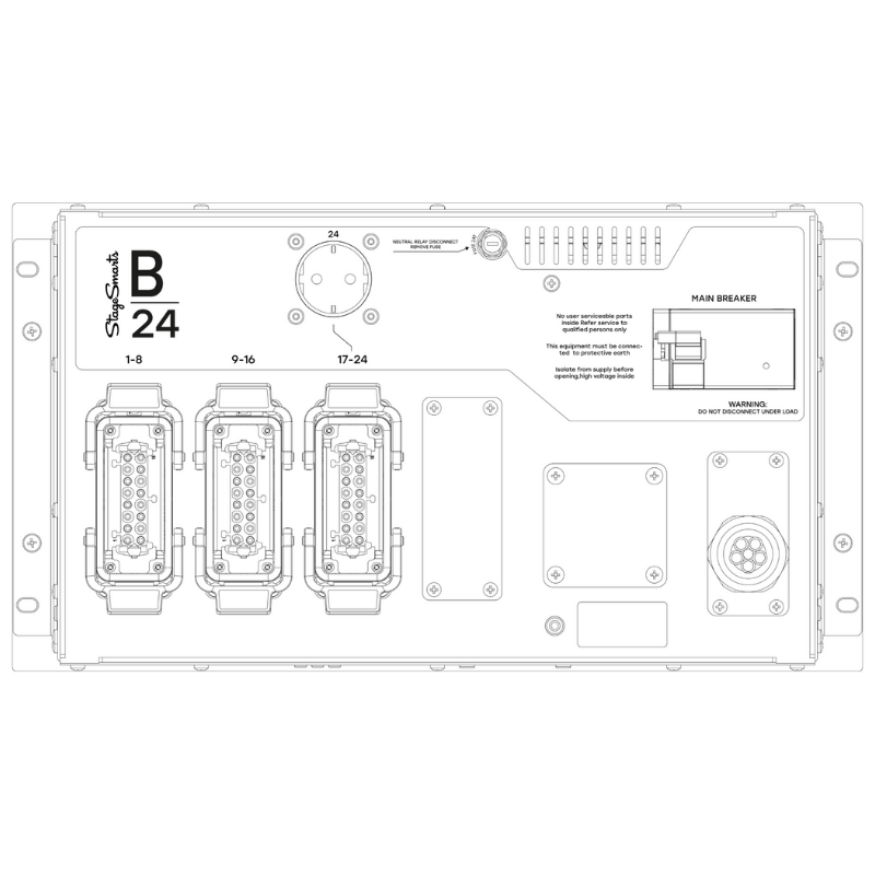B-24 Power Distribution