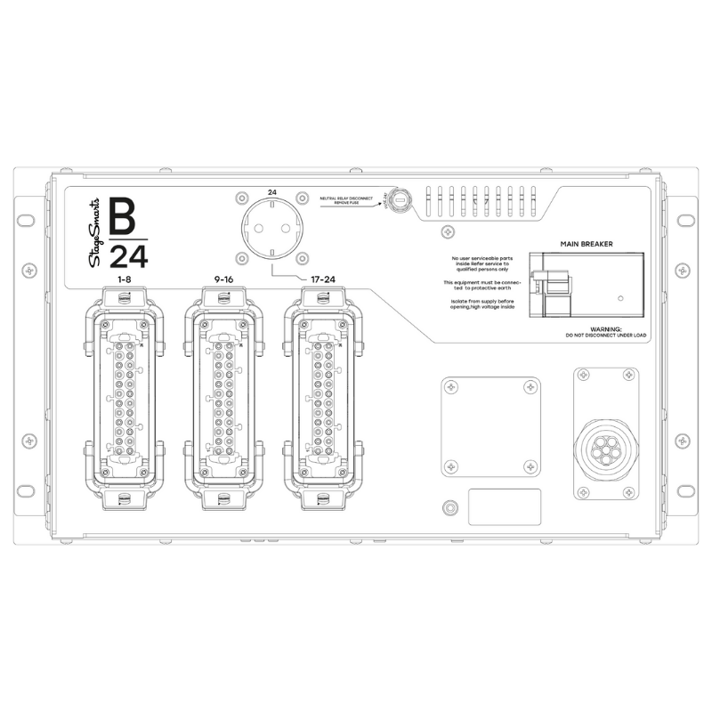 B-24 Power Distribution