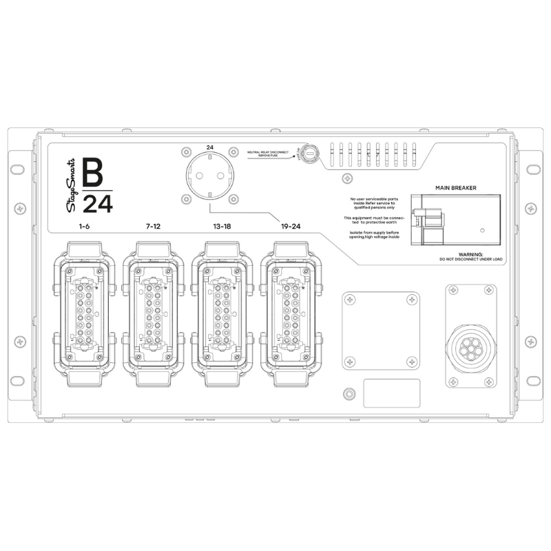 B-24 Power Distribution