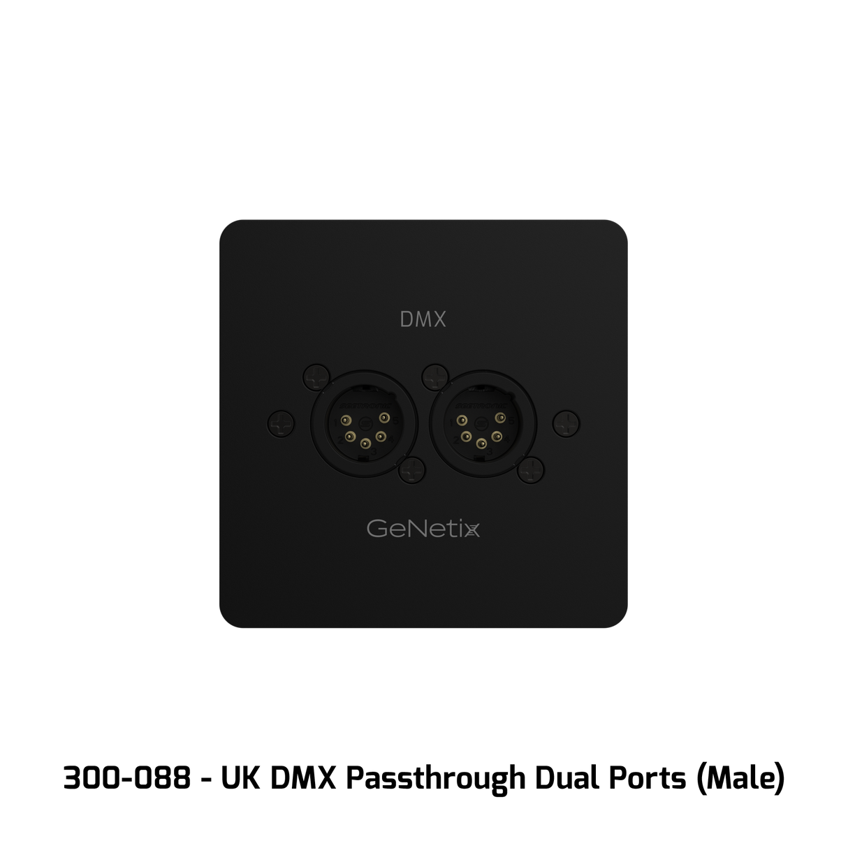 GeNetix Dual 5-Pin Male UK, 300-088
