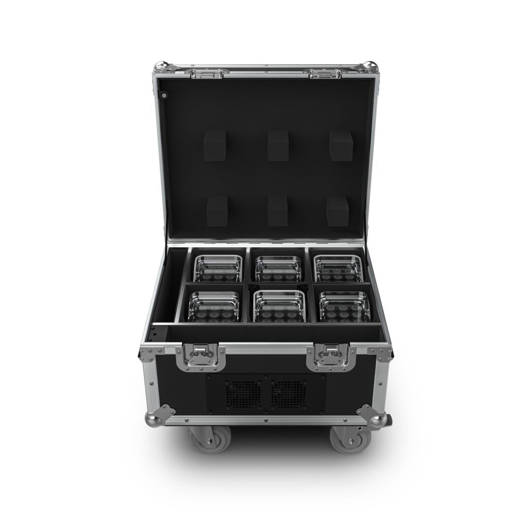 WELL Fit X: 6-Pack in chargeable flight case