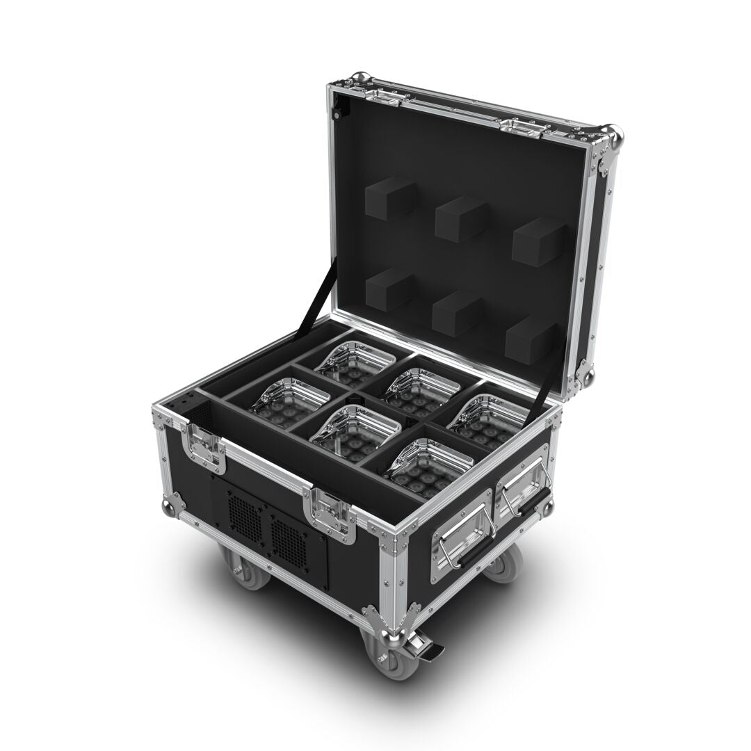 WELL Fit X: 6-Pack in chargeable flight case