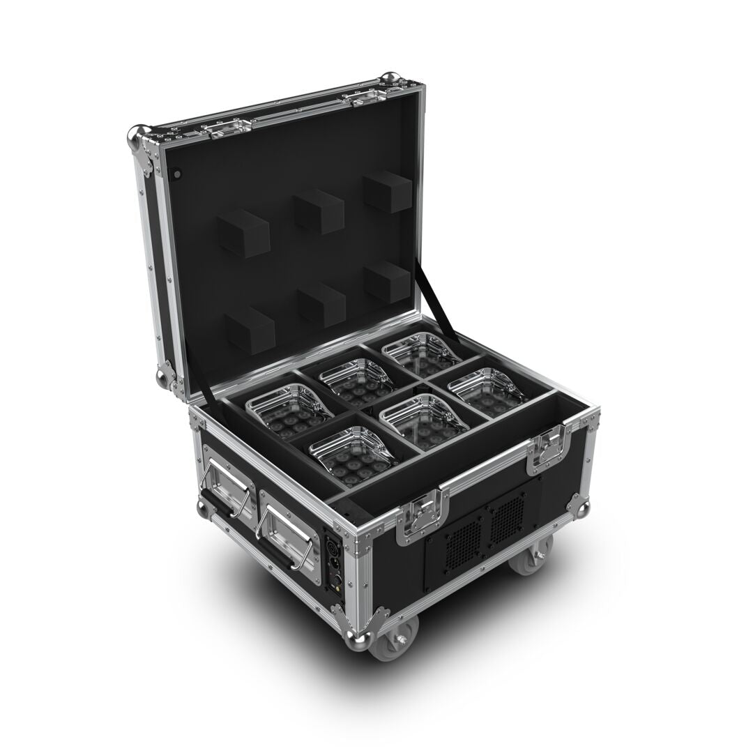 WELL Fit X: 6-Pack in chargeable flight case