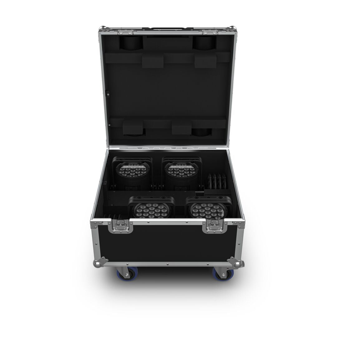 WELL Pod 3: 4-pack in chargeable flight case