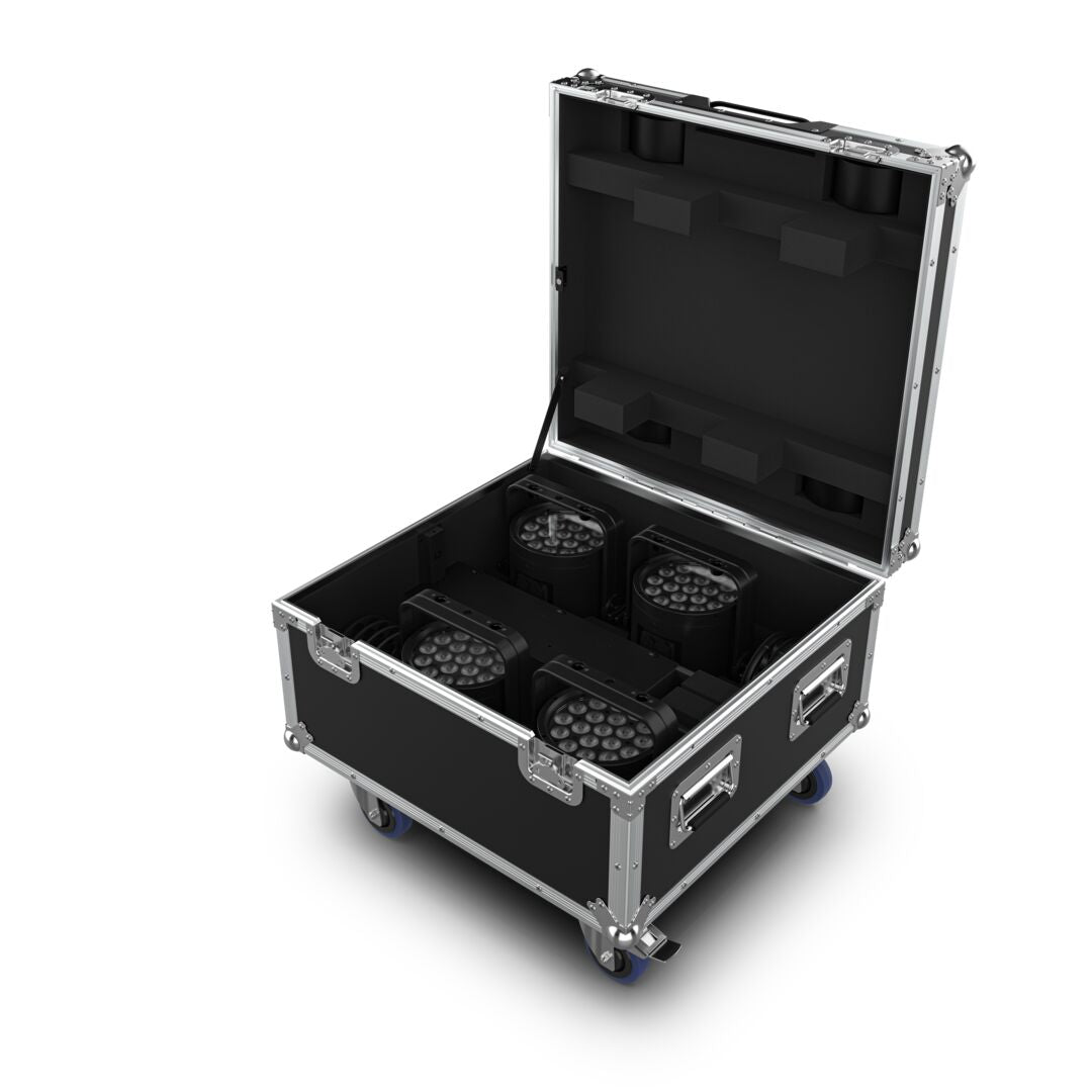 WELL Pod 3: 4-pack in chargeable flight case
