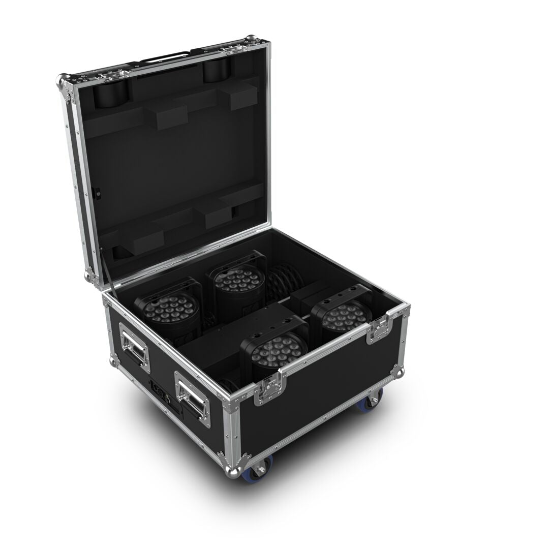 WELL Pod 3: 4-pack in chargeable flight case