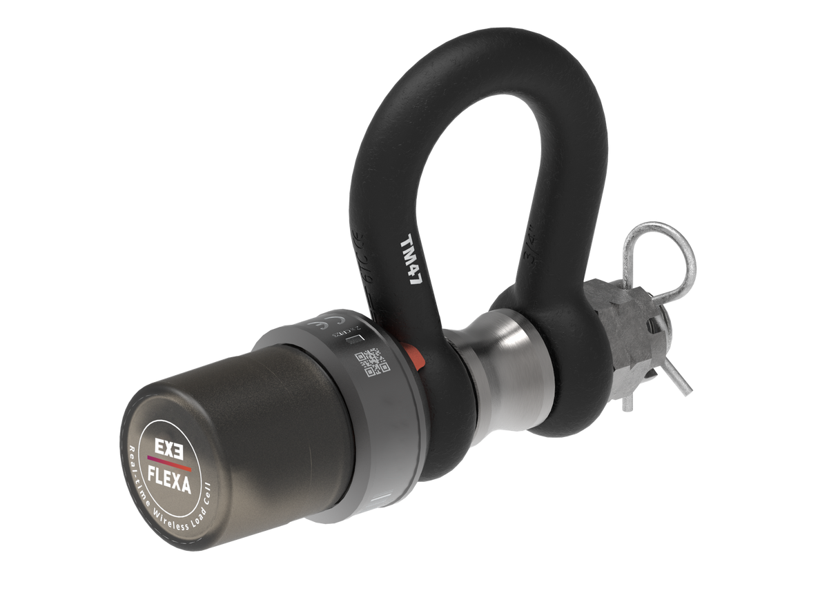 WIRELESS Real Time SHACKLE LOADCELL 4,75t 868MHz (W.out Battery)