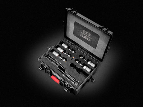 FLEXA BLK RESIN SUIT CASE 235x196x110mm W/FOAM